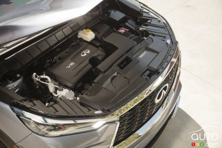 2022 Infiniti QX60, engine